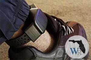 man in a house arrest